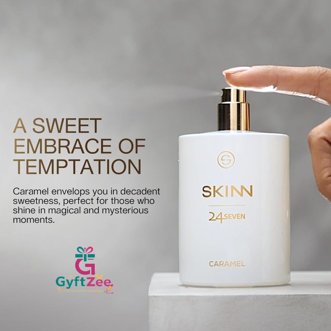 SKINN 24/7 Caramel Perfume for Women - 100 ml | Long-Lasting Fragrance