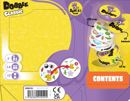 Dobble [Spot It] – Classic Card Game for Kids (Ages 5+) | 2-8 Players | Return Gift & Fun Party Game