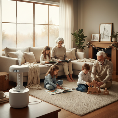Anti-Gravity Cool Mist Humidifier | Floating Water Droplet Effect