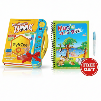 Intelligent Sound Book with FREE Pack of 3 Magic Water Books combo