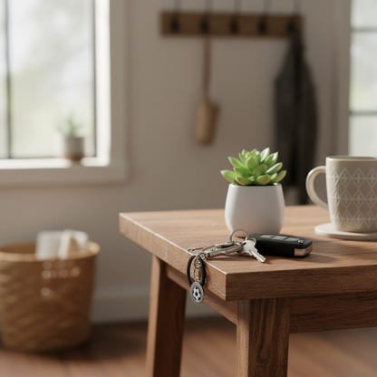 Lightweight Metal Keychain | Durable & Stylish