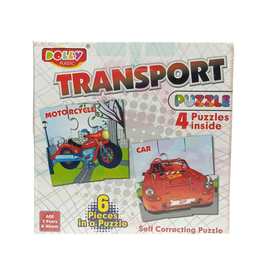 Pattern Understanding Puzzle for Kids 3+ | 6-Piece Puzzle & 4 Puzzles in Box