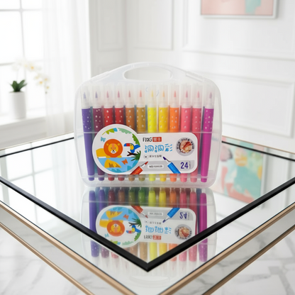 PEN COLOR 12 SHADE – Vibrant Non-Toxic Coloring Pens for Kids