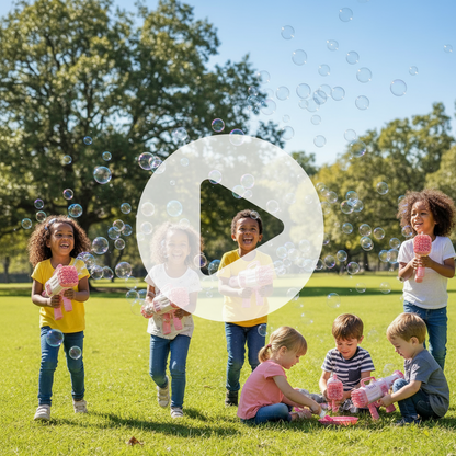 [Random color] 32 Hole Bubble Maker Gun