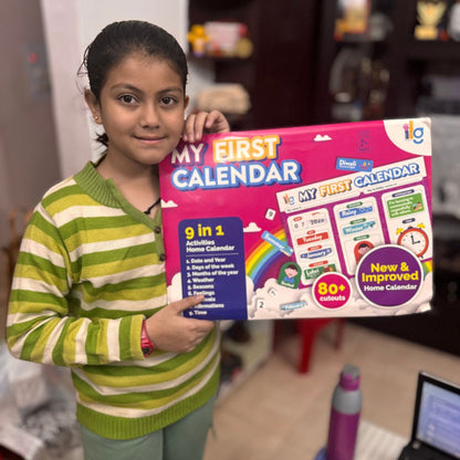 Learning DIY Calendar | Face Changing Keychain [Random] [Kids 3-6 years]