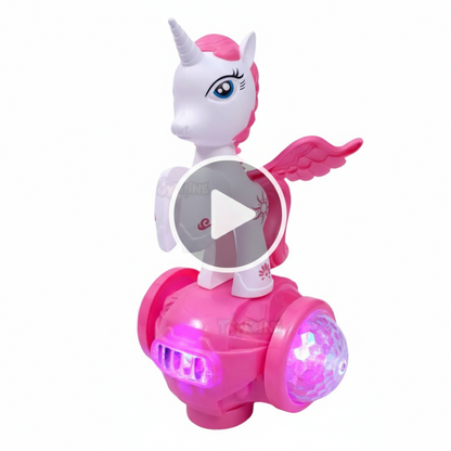 [Random Color] Lovely Horse Hover Unicorn | 5D Light & Music