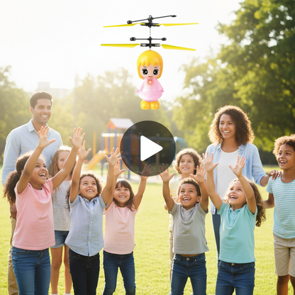 [Random color] Flying Hand Sensor Little Fairy Doll