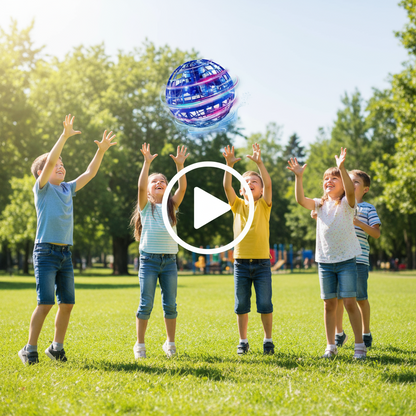 [Pack of 2 - Twins] Gyrosphere! Flying ball Toy - Fun and Play Time [Extra remote battery]