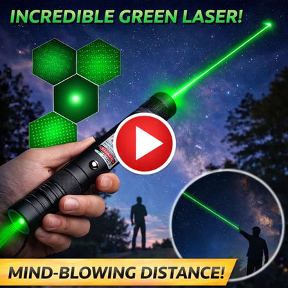 [Return Gift, Pack of 10] High-Power Green Laser | battery operated