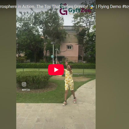 Gyrosphere! Flying ball Toy - Fun and Play Time [Extra remote battery]