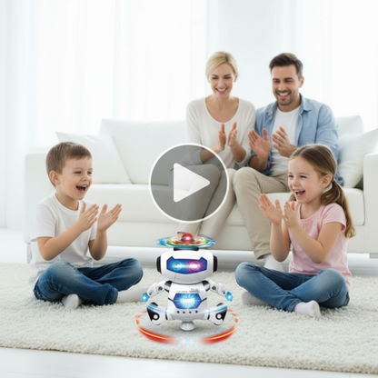 Dancing Hero Robot | 3D LED Lights, Music [1-7 years]