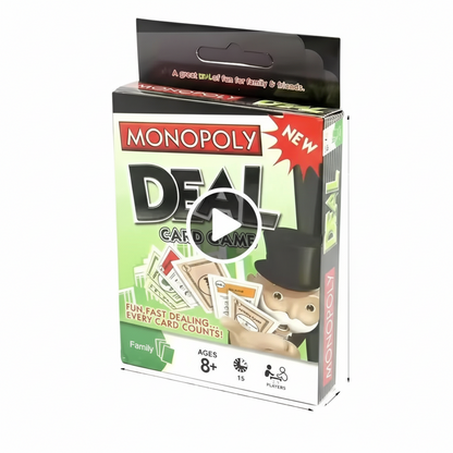 Monopoly Deal Card | Family Game [8+ years]