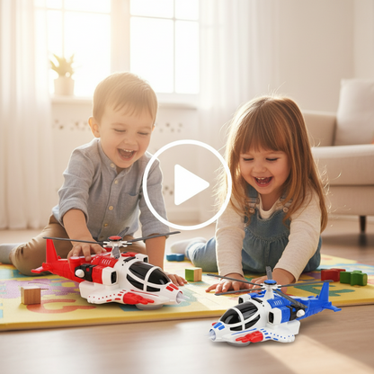 Musical Fighter Helicopter ump and Go