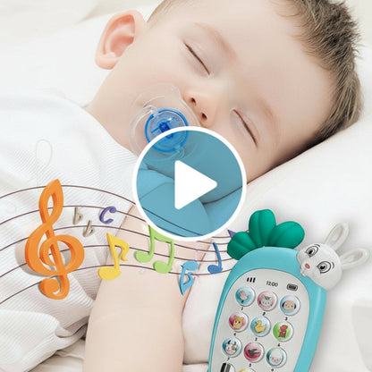 [Random color] Radish-Style Rabbit Face Toy Phone