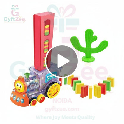 Domino Train | Lights & Sound [40 pcs] | Kids 3-7 Years