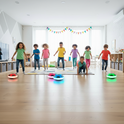 [Pack of 2 - Twins, Random Colors] Hover Indoor Football | Rechargeable