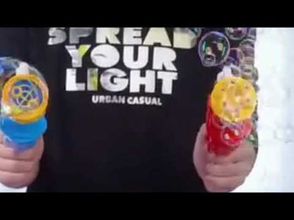 (Random color) Bubble Blaster Gatling Gun Toy for Kids – Party Gift with Soap Solution