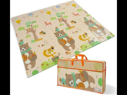 Baby Play Mat - Anti-Skid, Waterproof & Reversible (Random Design)