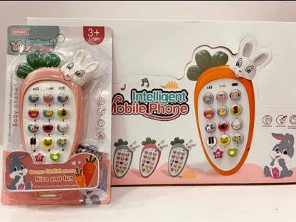 [Random color] Radish-Style Rabbit Face Toy Phone