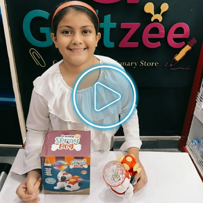 Dancing Dog Toy, 360° Rotation, Lights & Sound [No Smoke]