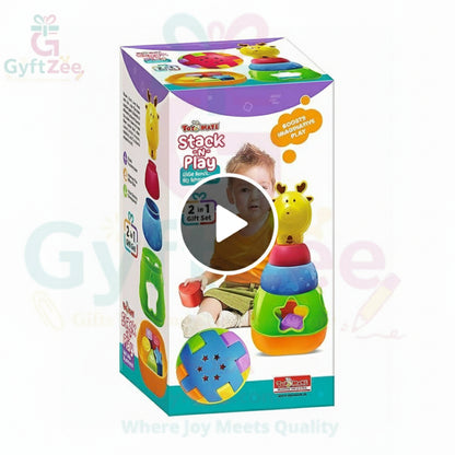 Stack N Play – 2-in-1 Stacking & Sorting