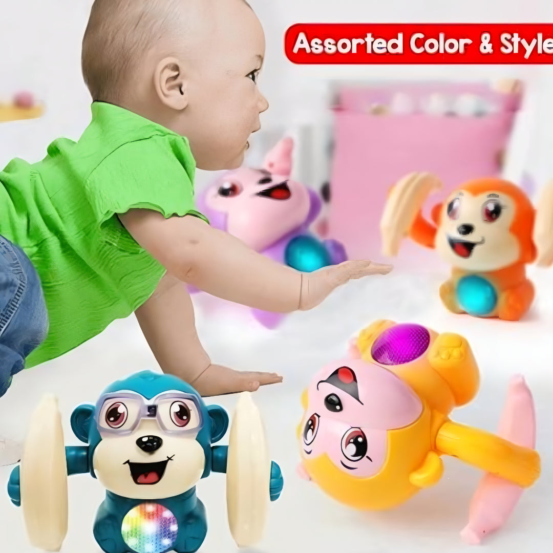 Rolling Monkey Toy for Kids - Brings Smiles & Fun Playtime