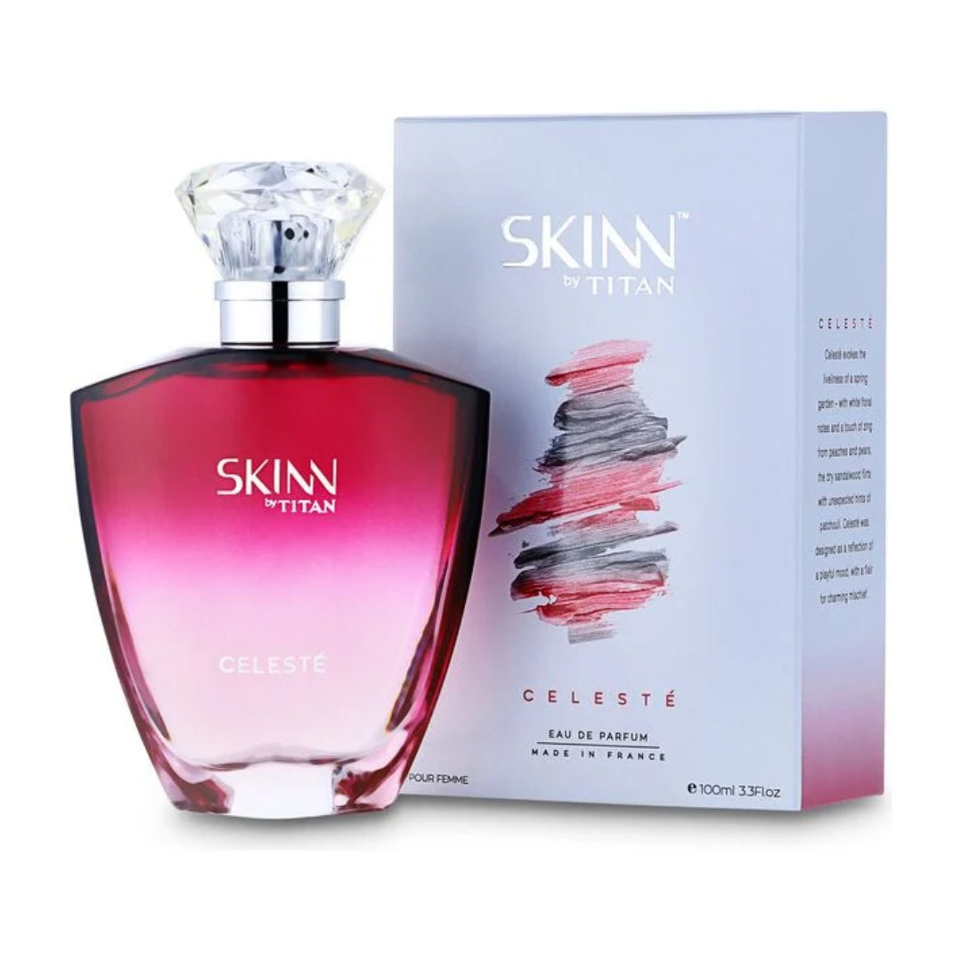 Skinn by Titan Celeste Eau de Parfum for Women - 100 ML | Elegant Fragrance