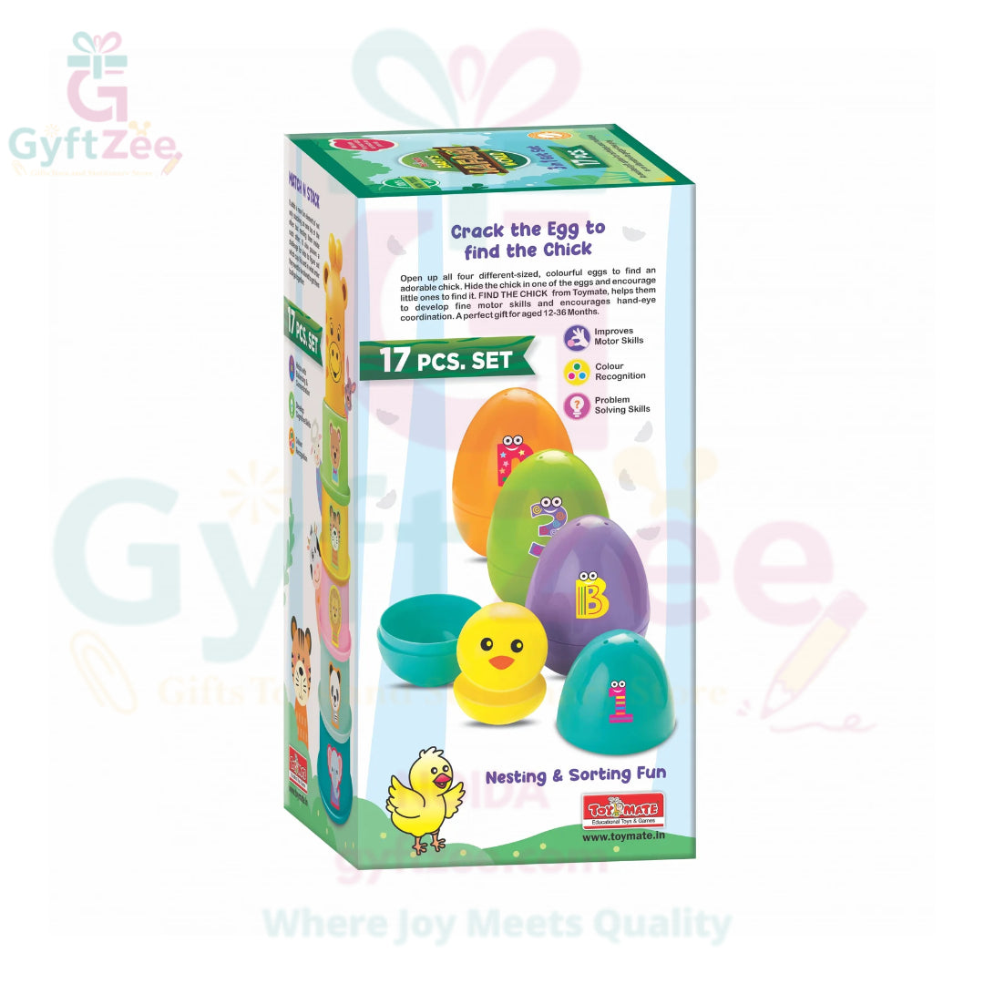 Toymate Baby’s Safari World – 3-in-1 Educational Gift Set for Toddlers