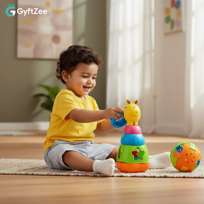 Stack N Play – 2-in-1 Stacking & Sorting